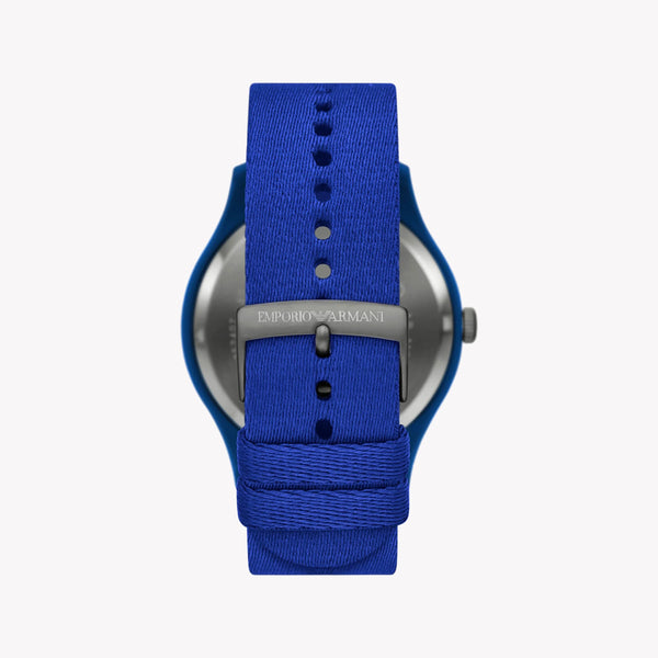 Emporio Armani Men's Blue Plastic Watch, Blue Dial | Ar11616 by i-watch