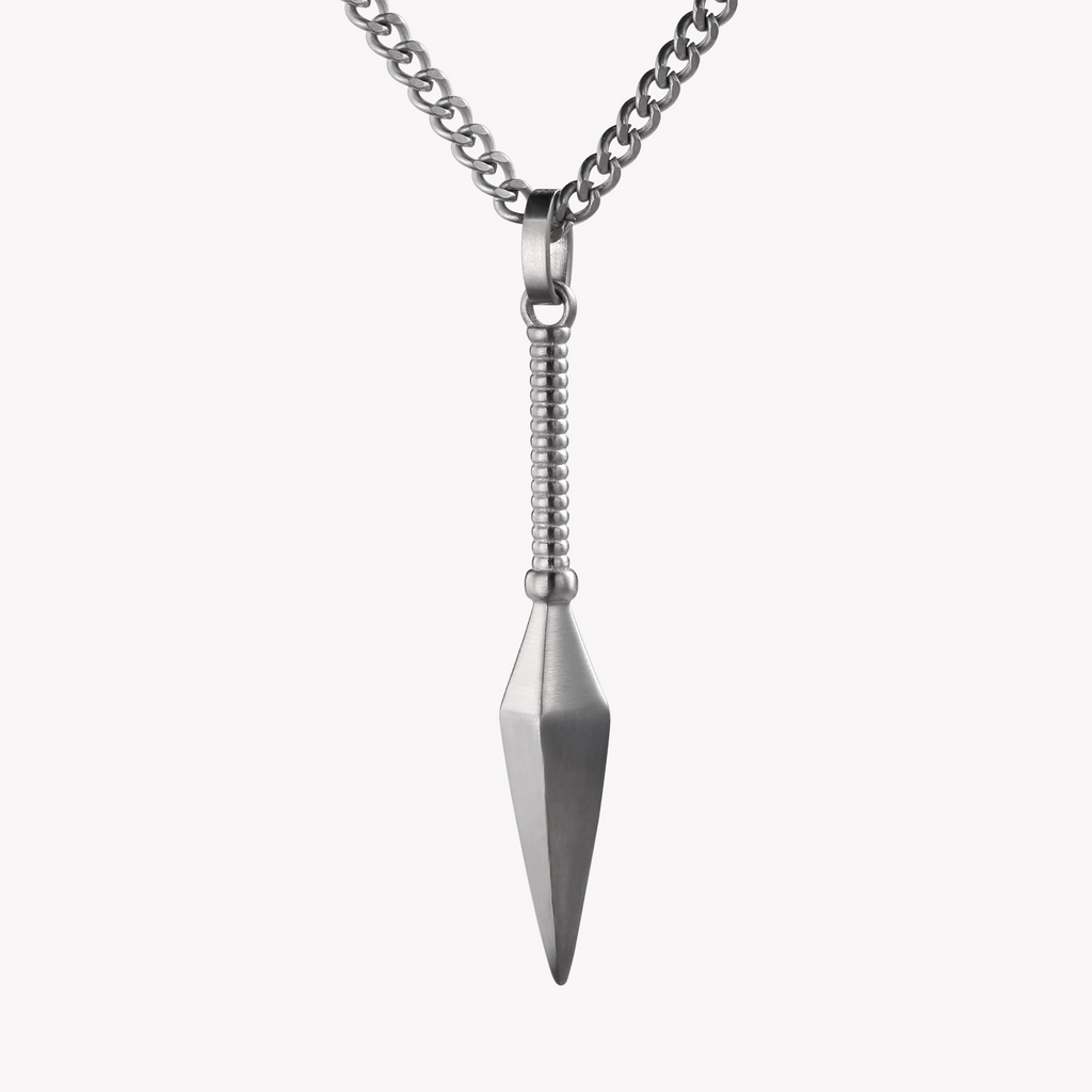 Zink Men's Stainless Steel Necklace - Silver | Zjpd013s