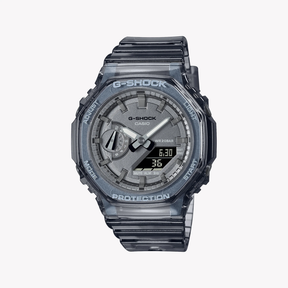 G-Shock Women's Gray Resin Watch, Gray Dial | Gma-S2100sk-1adr by i-watch