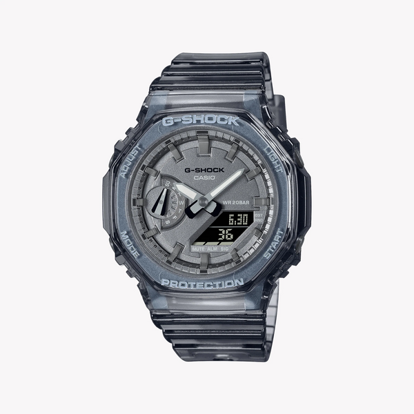 G-Shock Women's Gray Resin Watch, Gray Dial | Gma-S2100sk-1adr by i-watch