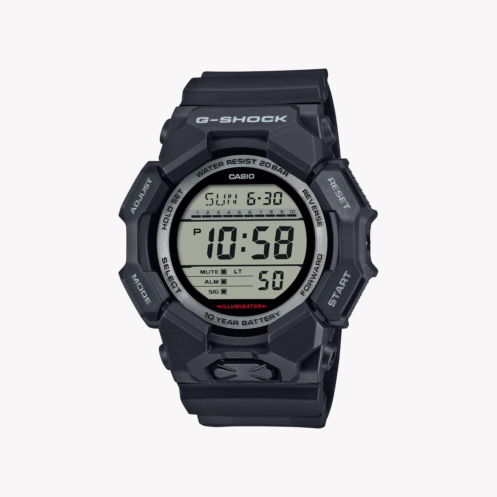 Casio G-Shock Men's Black Watch, Plastic Case | Gd-010-1er by i-watch