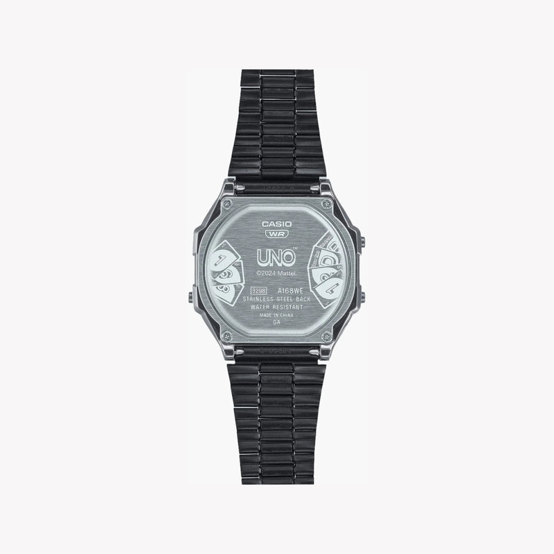 Casio Unisex Gray Resin, Stainless Steel | A168weuc-1adr by i-watch