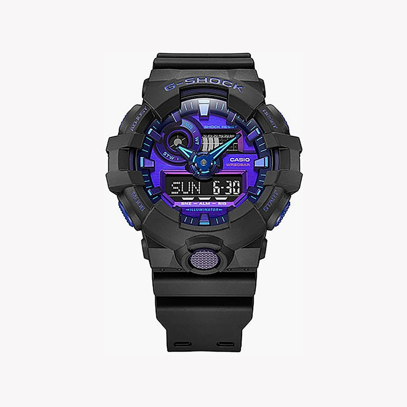 G-Shock Men's Black Resin Watch, Sporty Elegance | Ga-700vb-1adr by i-watch