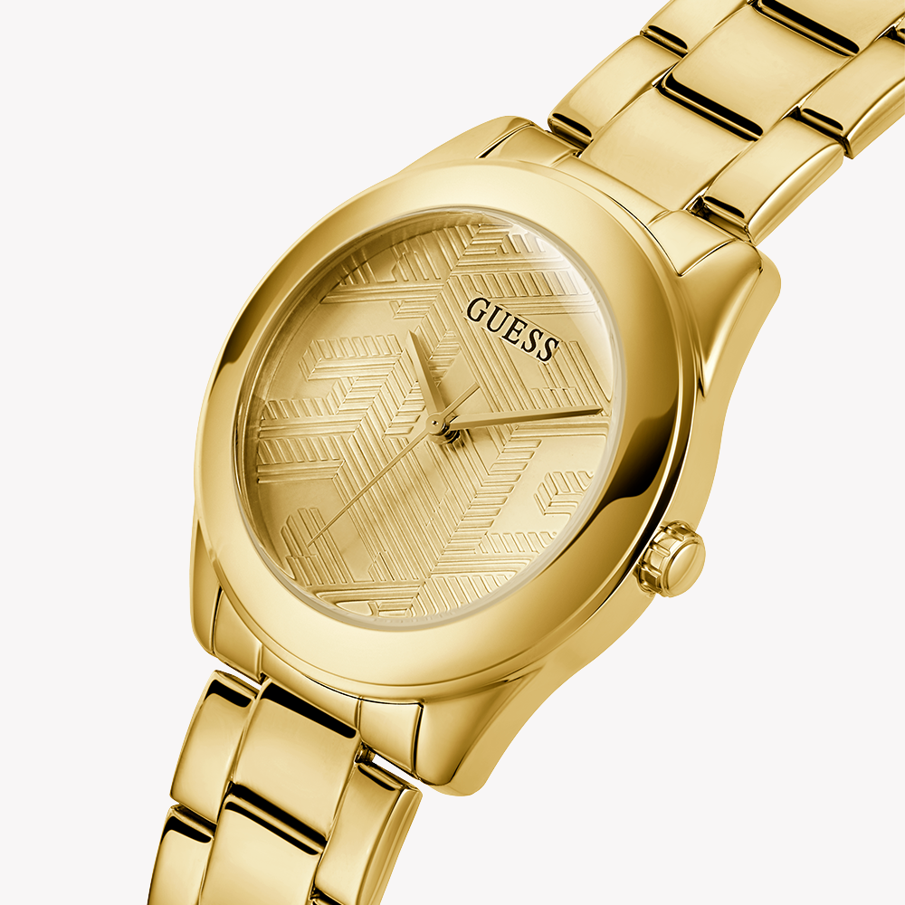 GUESS GW0606L2 GOLD CHIC - ELEGANT WOMEN'S TIMEPIECE WITH CHAMPAGNE DIAL & STAINLESS STEEL BAND-i-Watch-5