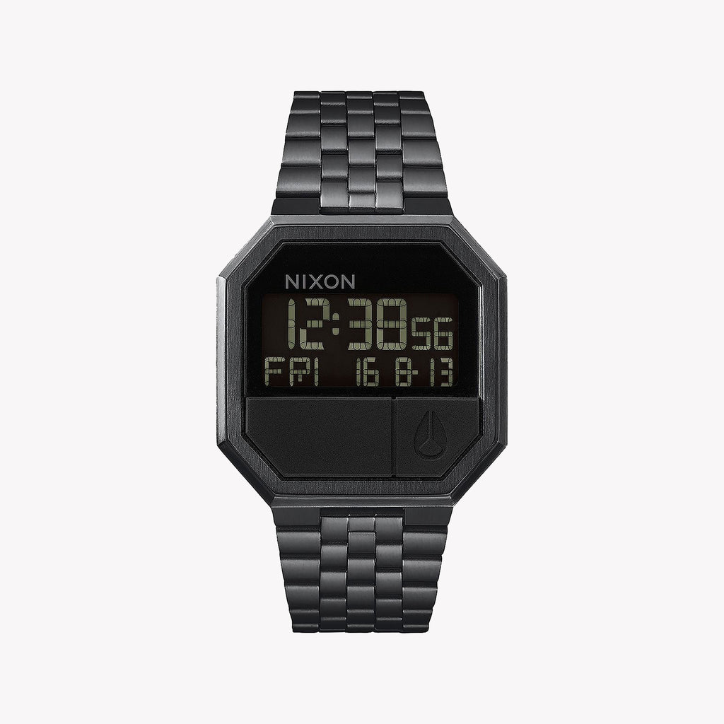 NIXON A158-001 BOLD SOPHISTICATION - STUNNING BLACK STAINLESS STEEL WATCH FOR ANY OCCASION