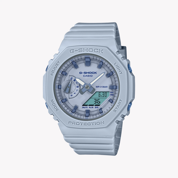Casio G-Shock Gma-S2100ba-2a2dr - Elegantly Sporty Women's Timepiece In Chic White Resin by i-watch