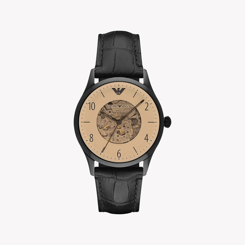 Emporio Armani Men's Black Watch, Brown Dial | Ar1923 by i-watch