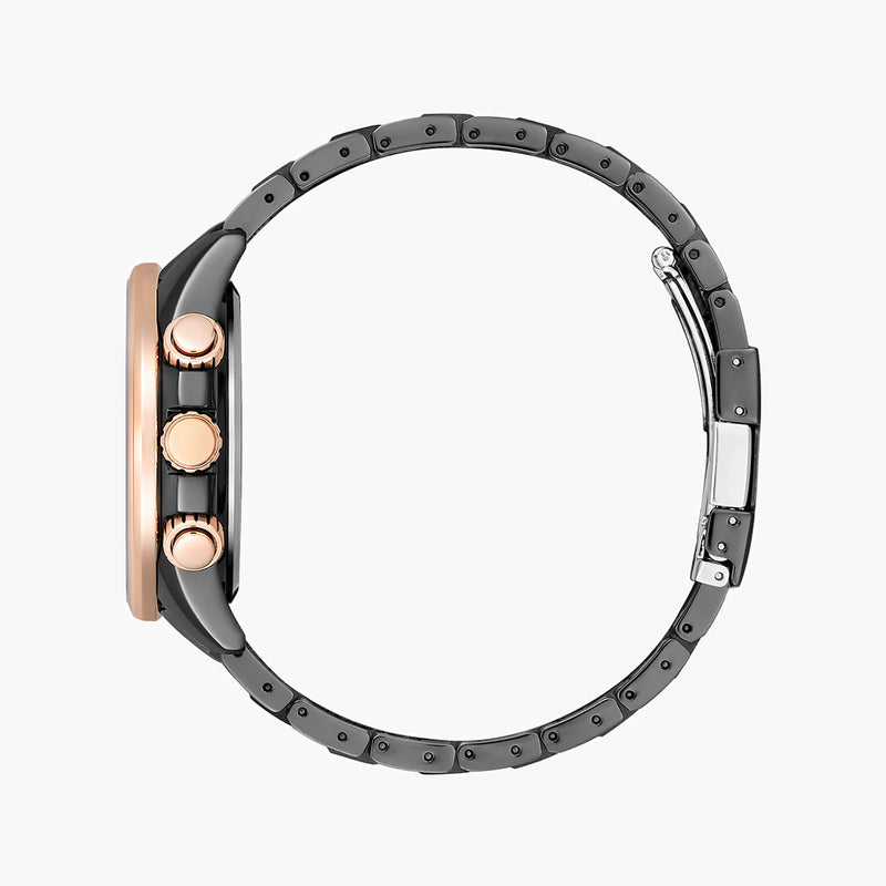 CITIZEN Eco-Drive CB5884-88H - BOLD PERFORMANCE MEN'S WATCH with BLACK STAINLESS STEEL and MULTIFUNCTIONAL FEATURES-i-Watch-3