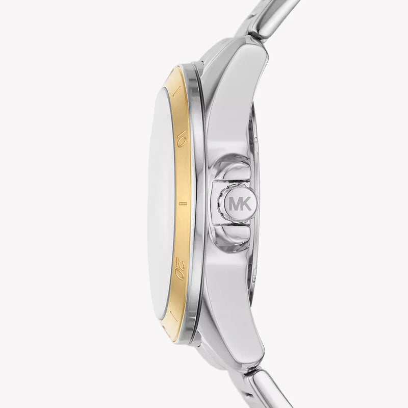 Michael Kors Women's Silver-Gold Watch, Black Dial | Mk7265 by i-watch