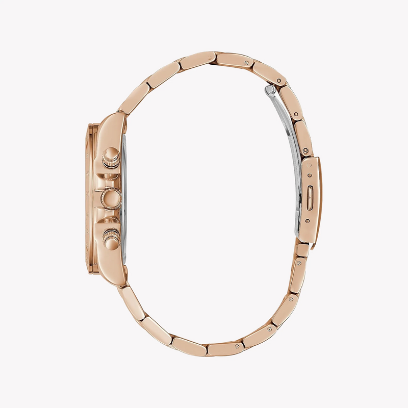 Guess Women's Rose Gold Stainless Steel Watch, Rose Gold Dial | Gw0314l3 by i-watch