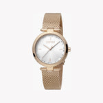 ESPRIT Women's Watch with Rose Gold Stainless Steel Case and Rose Gold Stainless Steel Band