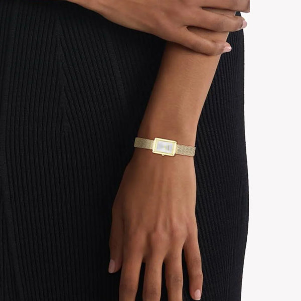 Ck Calvin Klein Women's Gold Watch, Silver Dial | K3m511d3 by i-watch