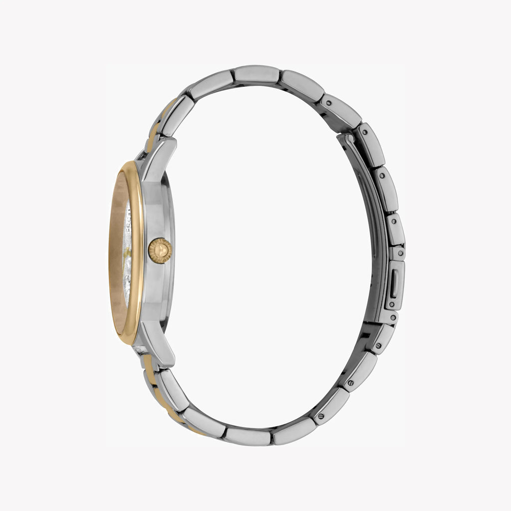 JUST CAVALLI Women's Watch with Metal Stainless Steel Case and Silver & Gold Stainless Steel Band-i-Watch-2