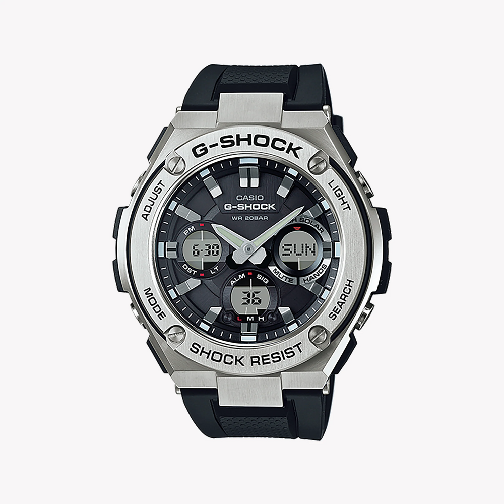 Casio G-Shock Gst-S110-1adr - Rugged Elegance For Adventurous Men's Style by i-watch