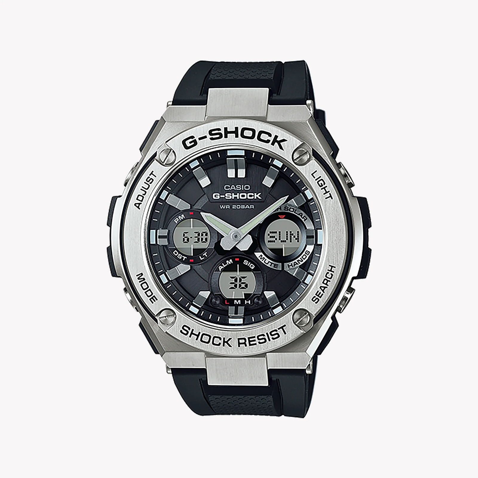Casio G-Shock Gst-S110-1adr - Rugged Elegance For Adventurous Men's Style by i-watch