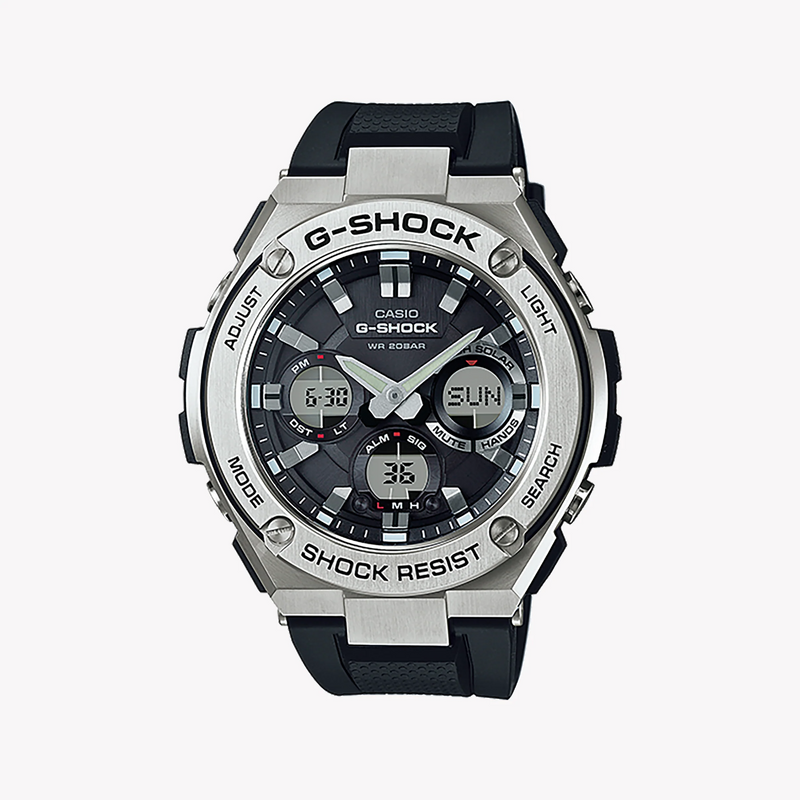 Casio G-Shock Gst-S110-1adr - Rugged Elegance For Adventurous Men's Style by i-watch