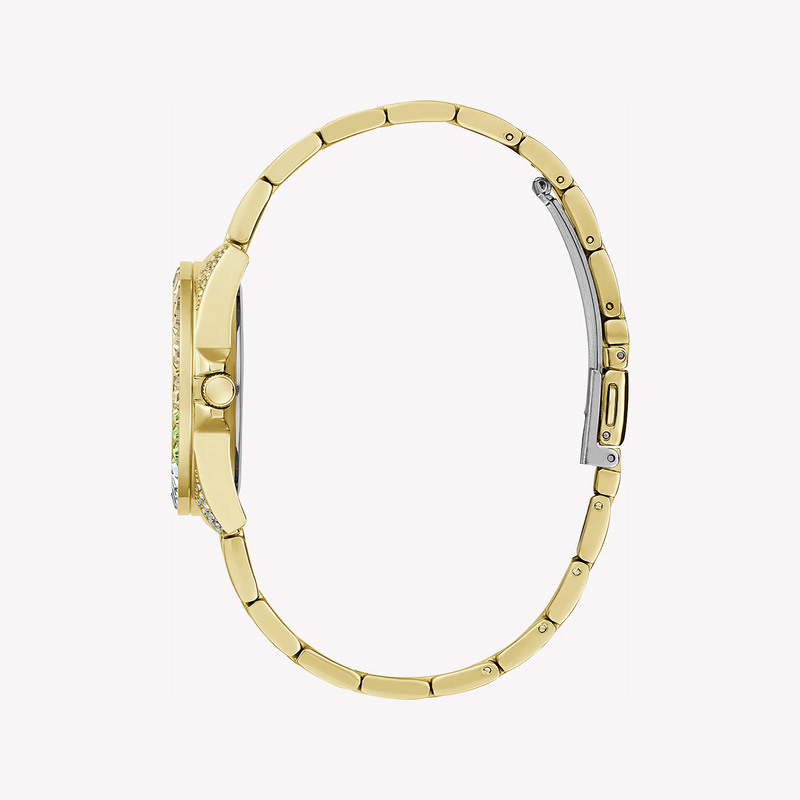 Guess Women's Gold Stainless Steel Watch, Champagne Dial | Gw0475l3 by i-watch