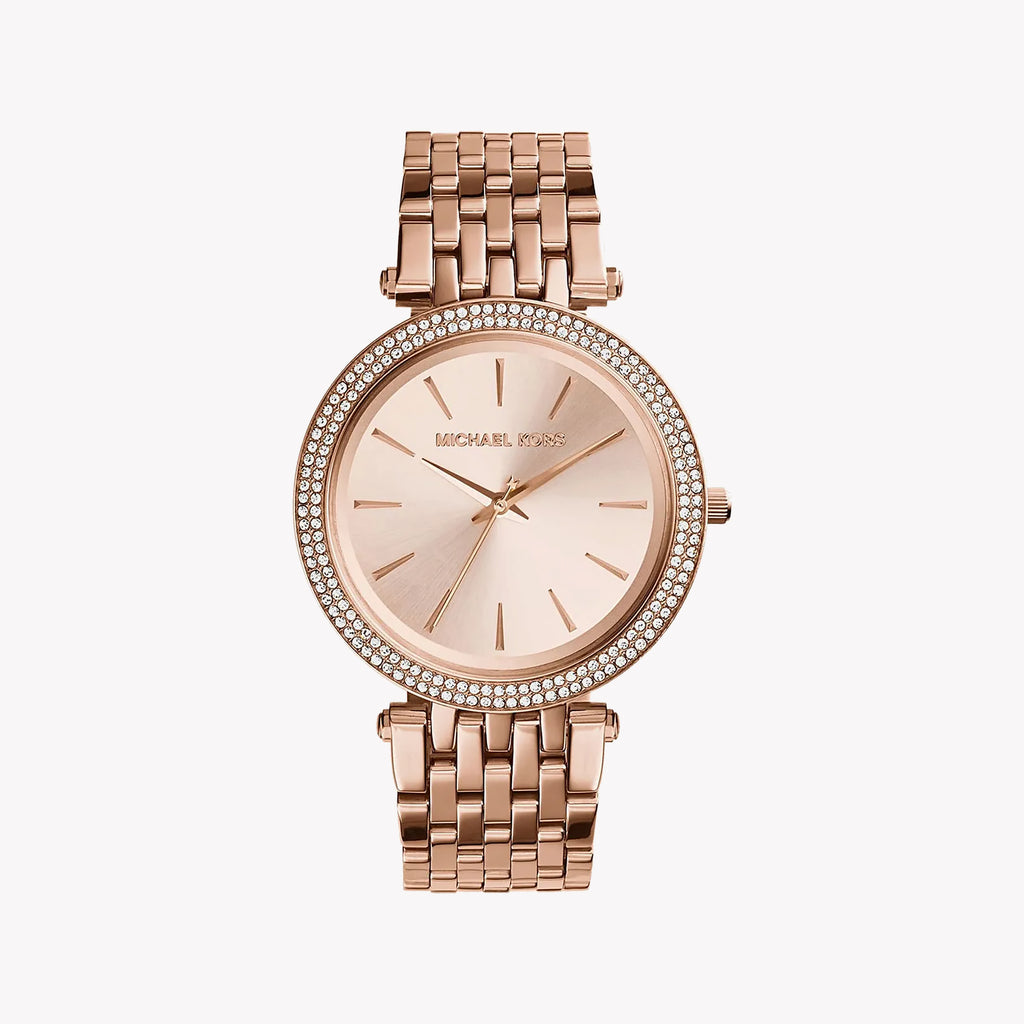 MICHAEL KORS MK3192 ROSE GOLD ELEGANCE - SOPHISTICATED CHARM FOR THE MODERN WOMAN