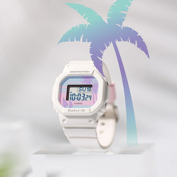 Baby-G Bgd-560bc-7dr - Chic Adventure Timepiece With Pristine White Design by i-watch