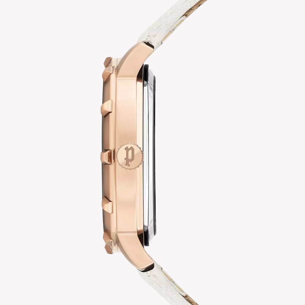 POLICE PL-16041MSR_01 - ELEGANT TIMEPIECE FOR THE MODERN WOMAN: GOLD CASE & WHITE DIAL-i-Watch-3