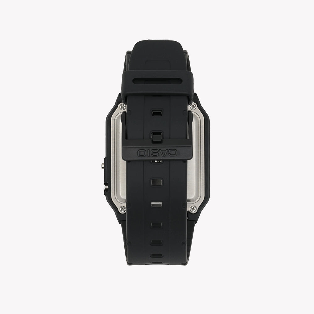 Casio Unisex Resin Watch, Black/White | Ca-53w-1z by i-watch