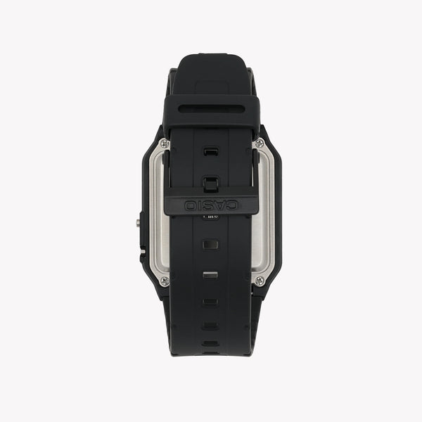 Casio Unisex Resin Watch, Black/White | Ca-53w-1z by i-watch