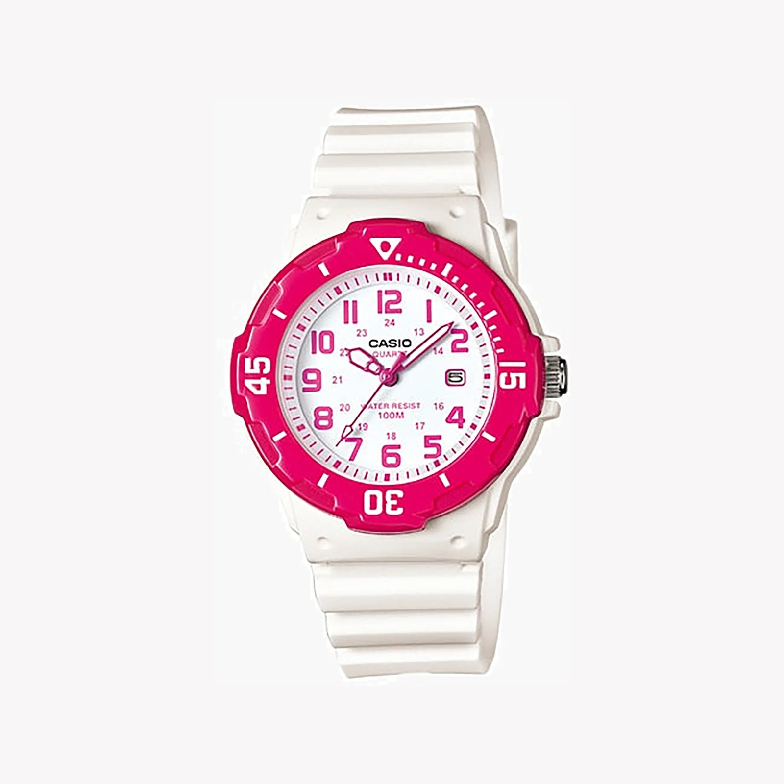 Casio Lrw-200h-4bvdf Adventure Time - Women's Sporty Chic White Resin Digital Watch by i-watch