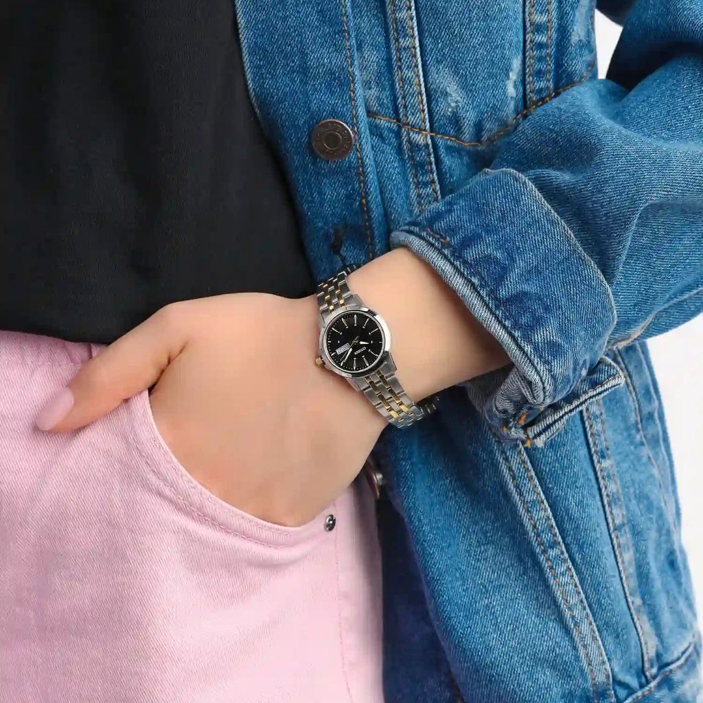 CITIZEN EQ0608-55E - TIMELESS ELEGANCE IN SILVER & GOLD-i-Watch-2