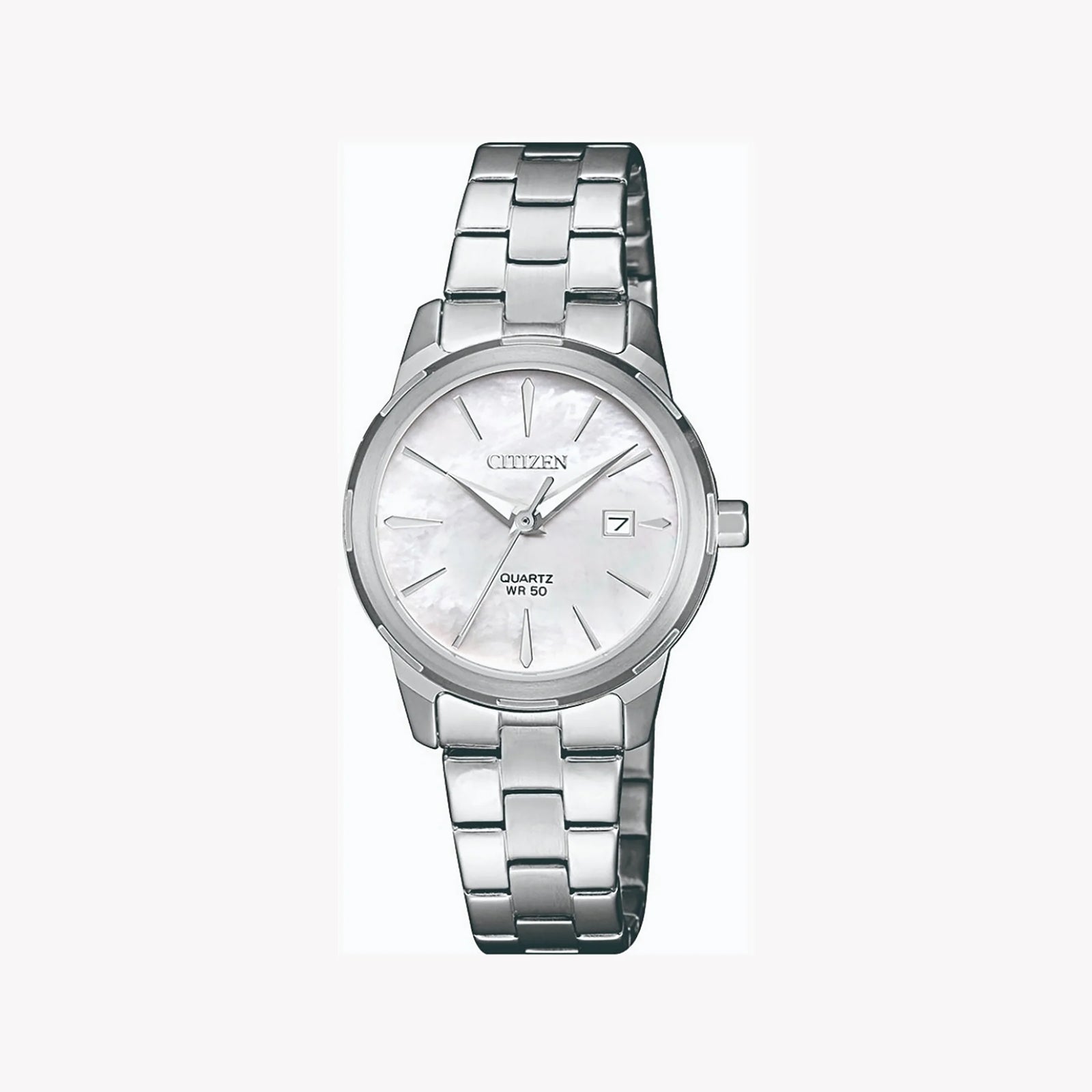 Citizen Eu6070-51d - Elegantly Timeless Silver Stainless Steel Women's Watch by i-watch