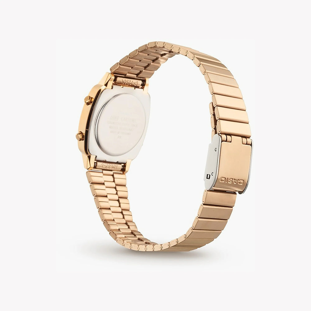 Casio Women's Gold Watch, Resin & Stainless Steel | La-670wga-9df by i-watch
