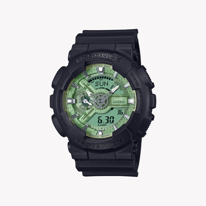 CASIO G-SHOCK GA-110CD-1A3ER DYNAMIC VERSATILITY - MEN'S ROBUST TIMEPIECE FOR ADVENTURE AND STYLE