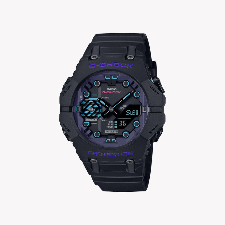 Casio G-Shock Men's Black Resin Watch, Carbon Case | GA-B001CBR-1AER