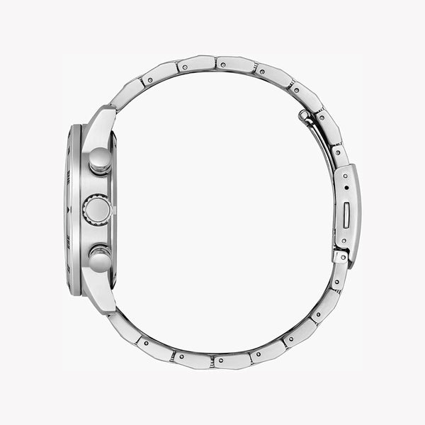 Dynamic Precision Men's Silver Stainless Steel Watch, Blue Dial | Ca0790-83l by i-watch