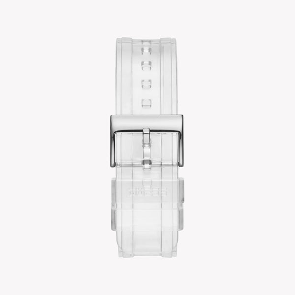 Guess Men's Clear Plastic Watch, Digital Dial | Gw0270g1 by i-watch