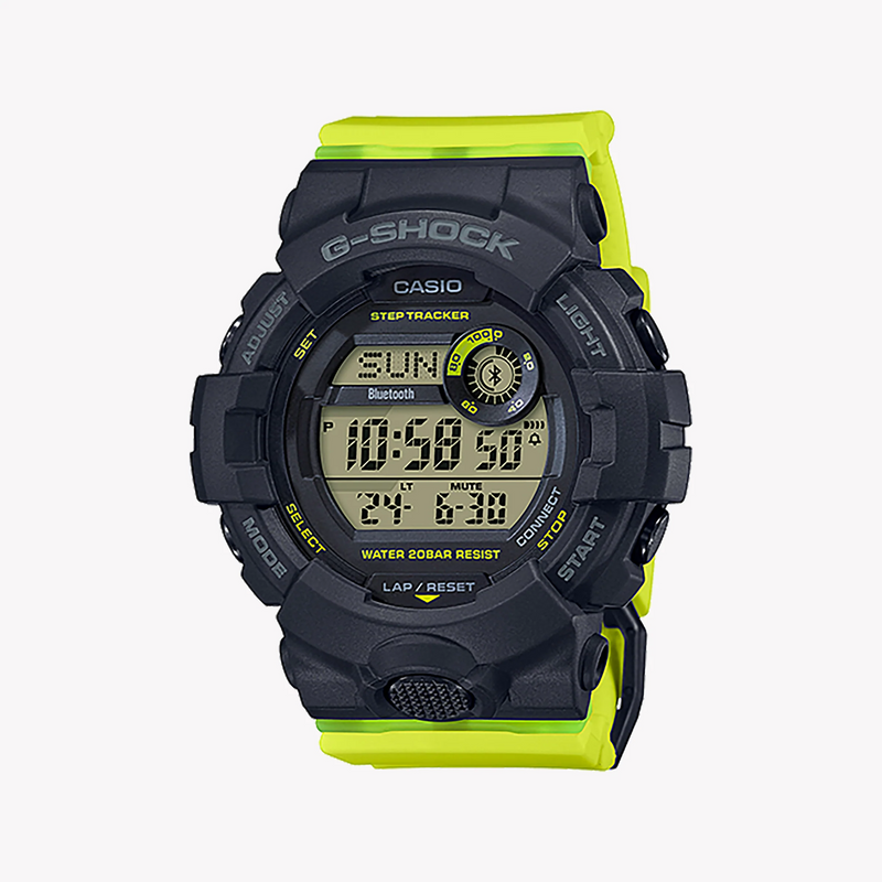 Casio G-Shock Gmd-B800sc-1bdr Dynamic Fusion - Sporty Women's Watch With Sleek Black Resin BAnd and Vibrant Yellow Digital Display by i-watch