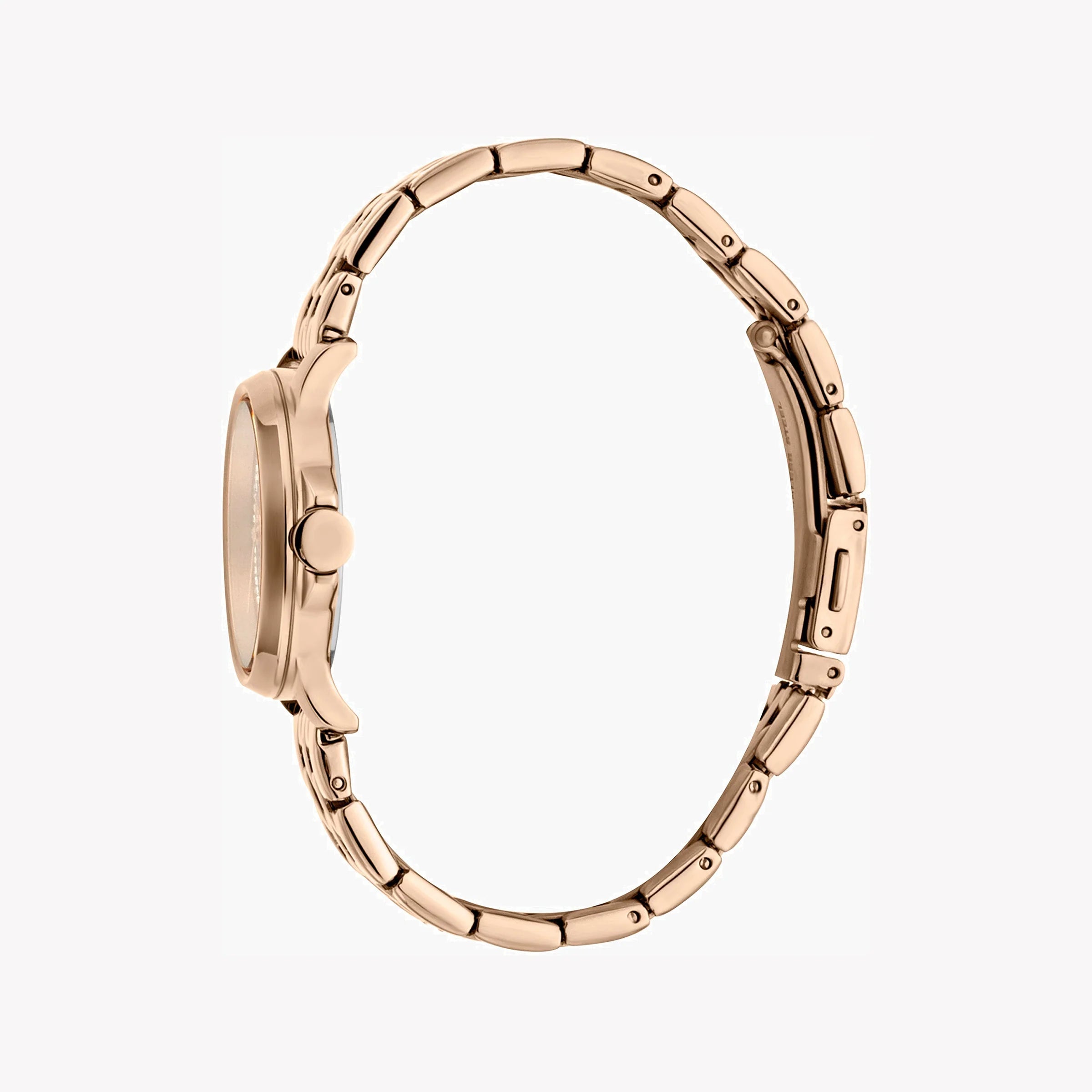 ESPRIT Women's Watch with Rose Gold Stainless Steel Case and Rose Gold Stainless Steel Band