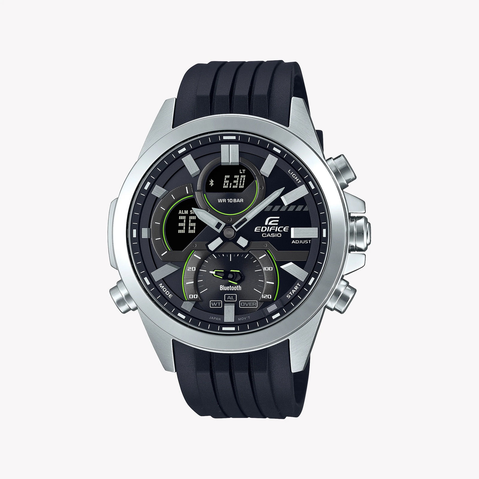 Casio Edifice Ecb-30p-1adf - Adventurer's Ultimate Timepiece For Men With Sleek Digital Dial & Smart Connectivity by i-watch
