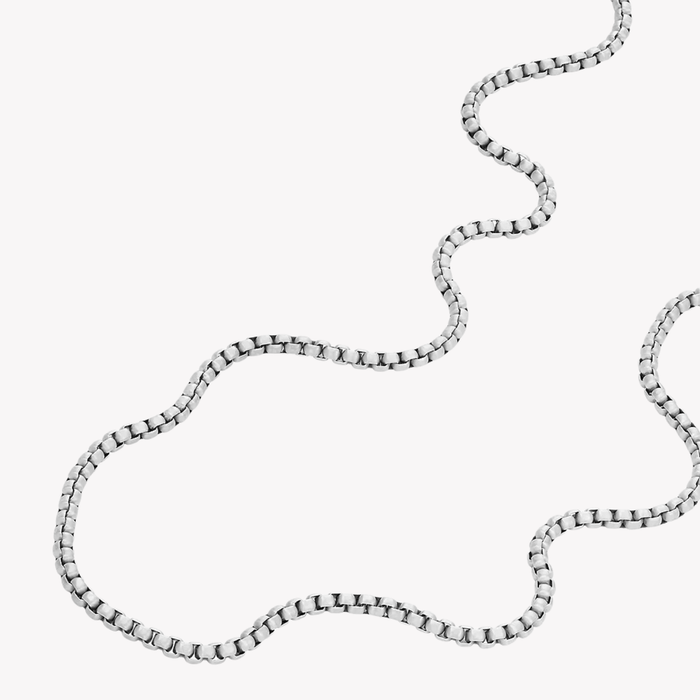 Fossil Men's Silver Necklace, Stainless Steel Chain | JF04505040