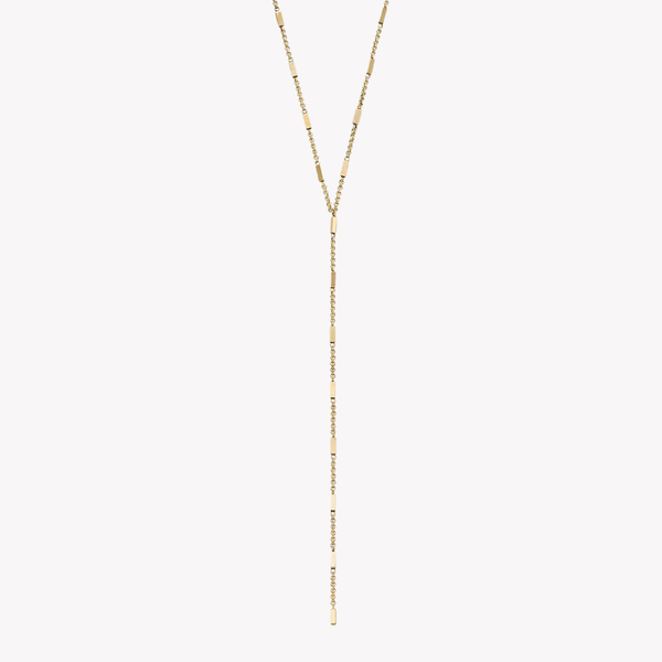 Fossil Women's Gold-Tone Necklace, Ellis All Stacked Up Y-Neck | JF04808710