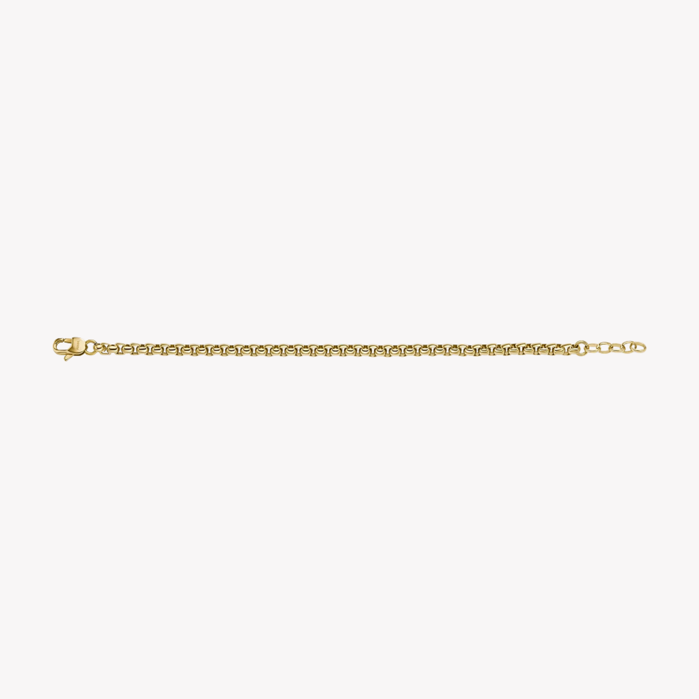 Fossil Men's Gold-Tone Bracelet, Chain Link | JF04561710