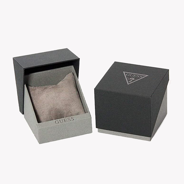 GUESS W1132G1 - BOLD ADVENTURE: Striking Women's Watch with Gold Accents & Black Dial-i-Watch-4