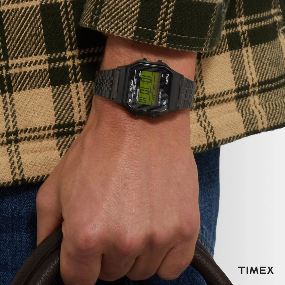 Timex Unisex Black Resin Watch, Digital Dial | Tw2r79400 by i-watch