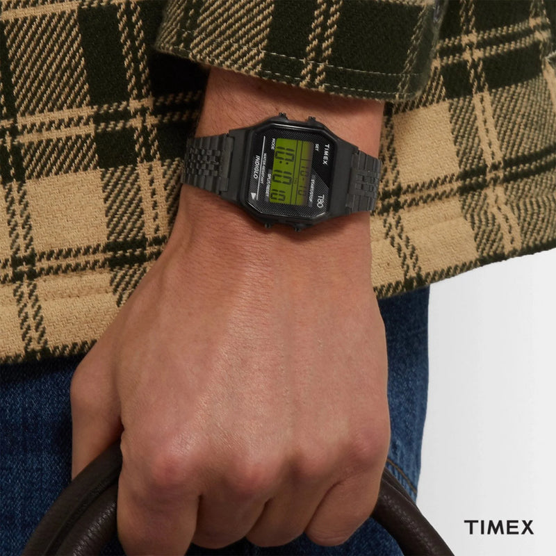 Timex Unisex Black Resin Watch, Digital Dial | Tw2r79400 by i-watch