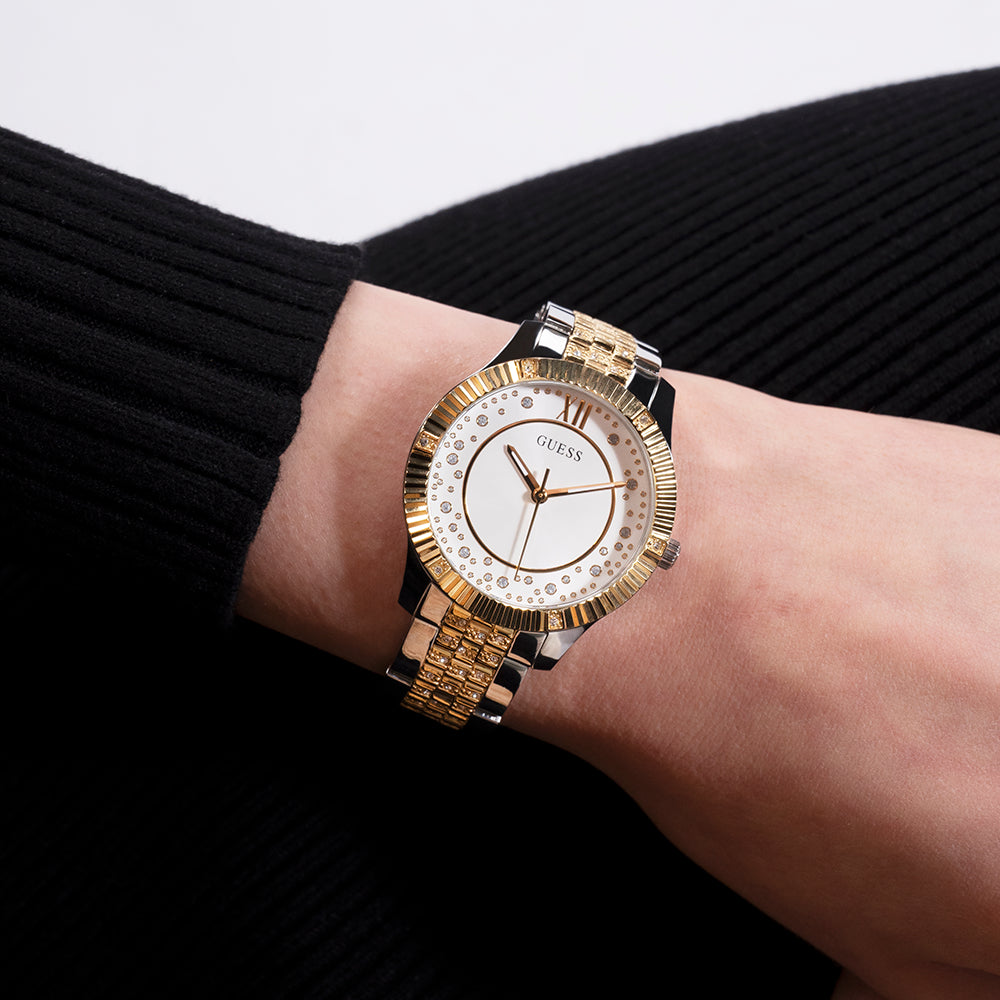 GUESS GW0765L1 RADIANT ELEGANCE - GOLD & SILVER WOMEN'S TIMEPIECE WITH STUNNING STYLE-i-Watch-5
