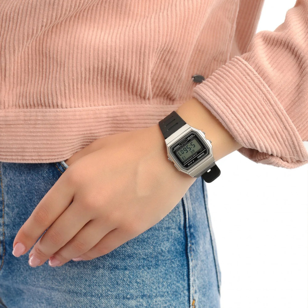 CASIO F-91WM-7A - SPARTAN STYLE SERIES - SPORTY DIGITAL WATCH WITH RESILIENT DESIGN & VIBRANT LED LIGHT-i-Watch-2