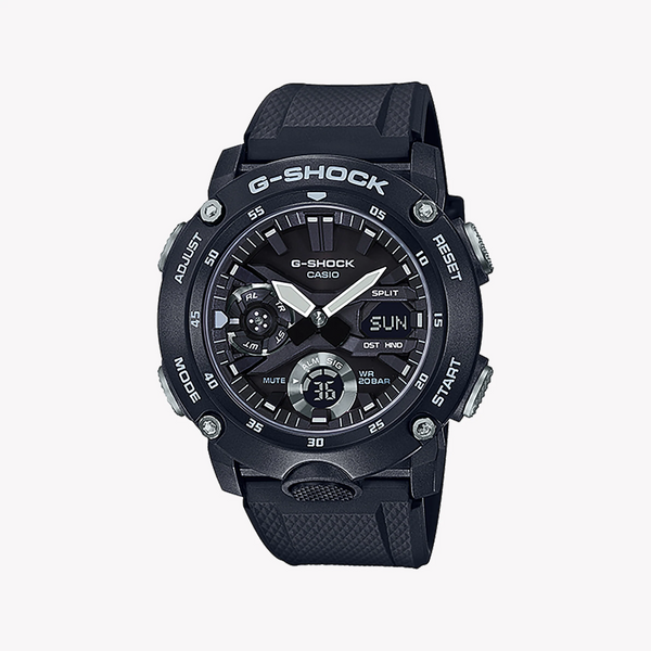 Casio G-Shock Ga-2000s-1adr Ultimate Black - Rugged Elegance Men's Watch by i-watch