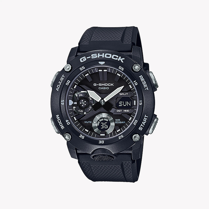 Casio G-Shock Ga-2000s-1adr Ultimate Black - Rugged Elegance Men's Watch