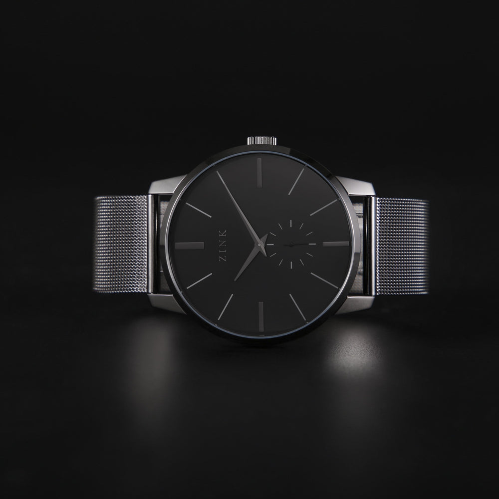 Zink Men's Black Stainless Steel Watch | Zk126g5ms-97 by i-watch