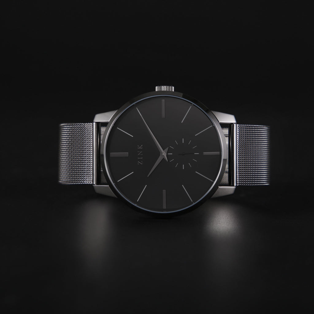 Zink Men's Black Stainless Steel Watch | Zk126g5ms-97