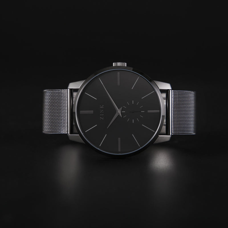 Zink Men's Black Stainless Steel Watch | Zk126g5ms-97 by i-watch